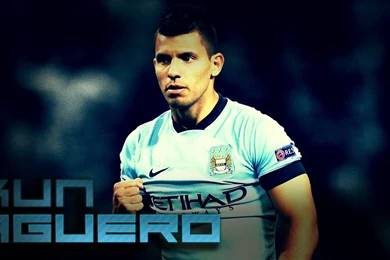Kun Aguero 2015 Desktop Hd Wallpapers