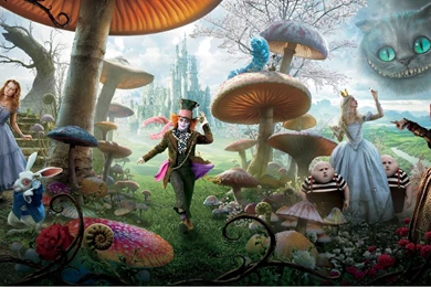 Alice In Wonderland Movie Desktop Wallpapers