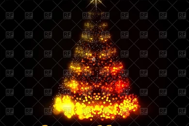 Beautiful Shiny Christmas Tree Background, 74288, Backgrounds ...