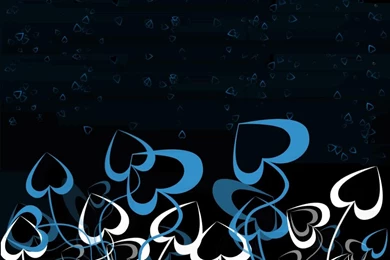 Free Wallpaper, Black Hearts