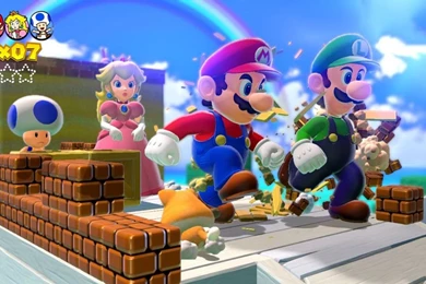 Super Mario 3D World Desktop Wallpapers