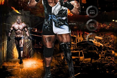 WWE Custom Royal Rumble Poster: Ryback Vs Goldberg By SoulRiderGFX ...