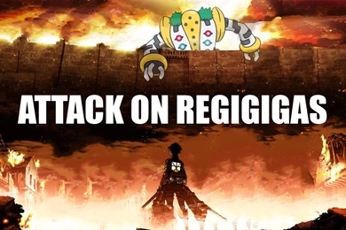 Attack On Regigigas By Jaelachan On DeviantArt