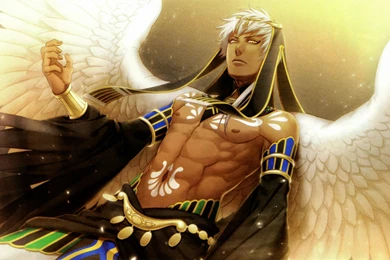Kamigami No Asobi Thoth Caduceus Angel G Wallpapers
