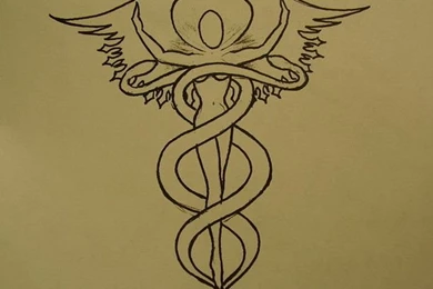 Tribal Caduceus By Exnihilonihil On DeviantArt