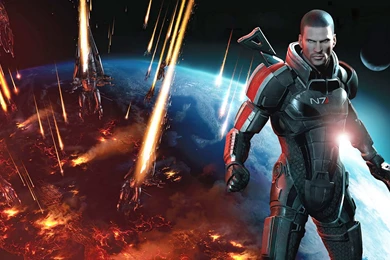 Commander Shepard In Mass Effect 3 Wallpapers