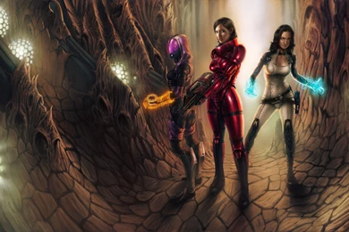 Mass Effect 2 Squad Wallpapers