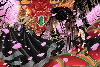 Roronoa Zoro Monkey D Luffy Nami Wallpapers Dekstop   Wallpapes HD