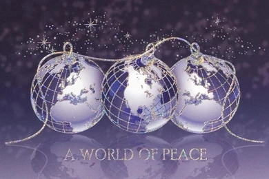 A WORLD OF PEACE WALLPAPER   (