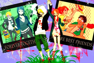 Wallpapers Sanji, Nami, Robin Luffy By MeiniNami On DeviantArt