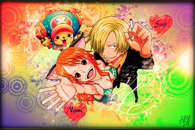 Wallpapers Nami And Sanji By MeiniNami On DeviantArt