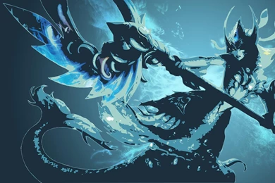 Nami Minimalistic Fan Art   League Of Legends Wallpapers