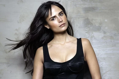 Jordana Brewster In A Black Top Wallpapers