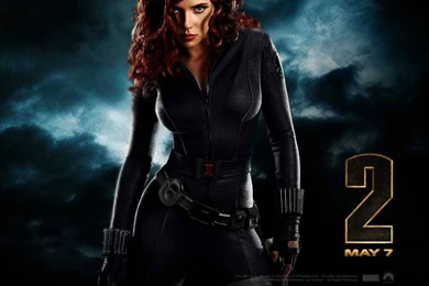 Black Widow In Iron Man 2 Wallpapers   Action Movies Wallpapers