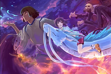 Spirited Away Computer Wallpapers, Desktop Backgrounds