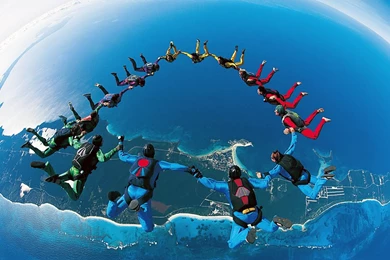 Wallpapers: Skydiving