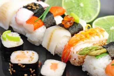 SUSHI Japanese Food Rice Japan Asian Oriental 1sushi Fish Seafood ...
