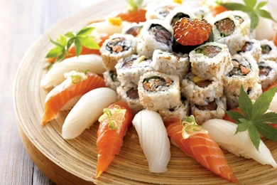 SUSHI Japanese Food Rice Japan Asian Oriental 1sushi Fish Seafood ...