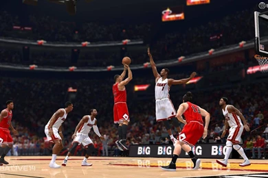 Derrick Rose Chicago Bulls NBA Live 14 Wallpapers   Streetball