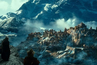 The Hobbit Desolation Of Smaug 2013 Fantasy City Castle Wallpapers ...