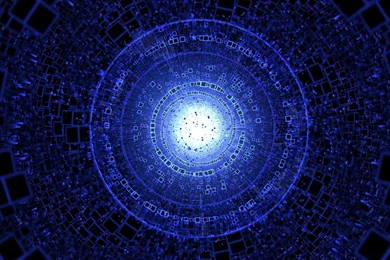 24028) Blue Matrix HD Widescreen Wallpapers   WalOps.com
