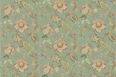 Aqua Jacobean Wallpapers