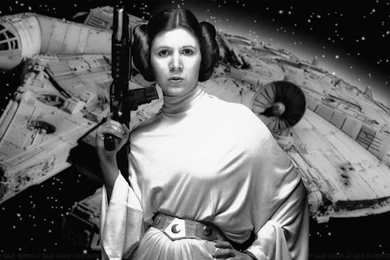 Carrie Fisher Princess Leia XLVII By Dave Daring On DeviantArt