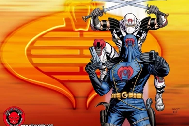 Cobra Commander And Storm Shadow