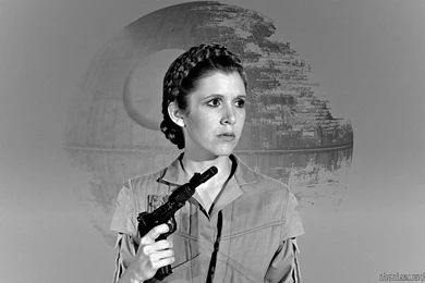 Carrie Fisher Slave Girl Princess VI V2 By Dave Daring On DeviantArt