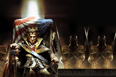 Made A Wallpapers Of Evil George Washington For My Desktop, Maybe ...