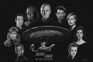 Star Trek:Next Generation Sketch By Jonpinto On DeviantArt