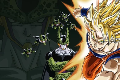 Cell Dragon Ball Z Goku Son Goku Wallpapers (