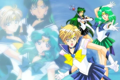 Neptune,Pluto,Uranus   Sailor Senshi Wallpapers (4047615)   Fanpop