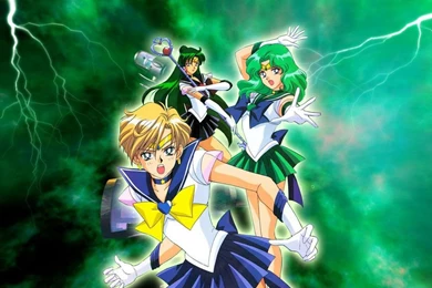 Sailor Uranus, Neptune And Pluto Wallpapers   The Outer Senshi ...