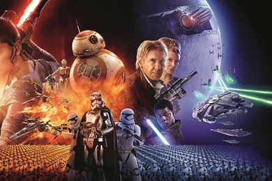 Star Wars Banner [Hi Res Textless Wallpaper] By Lightsabered On ...