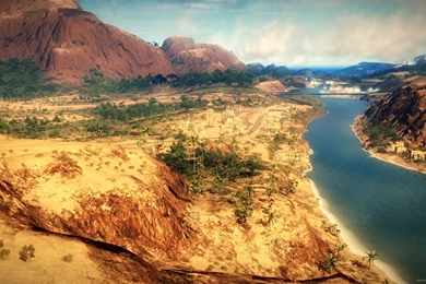 Download 2560x1440 Just Cause 2 Farscape Wallpapers