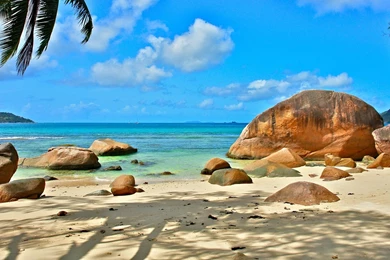 Seychelles Beach In East Africa Wallpapers   DreamLoveWallpapers