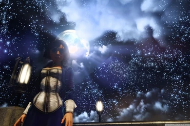 BioShock Infinite Elizabeth And The Starry Sky HD Desktop ...