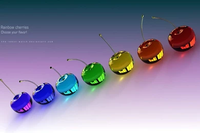 Rainbow Cherries   Wallpapers By THE LEMON WATCH On DeviantArt