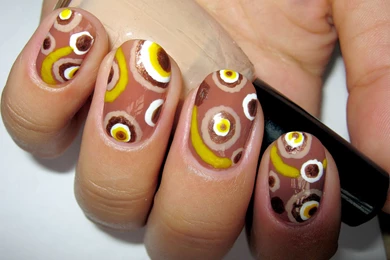 Vintage Retro Wallpapers Nail Art Design   YouTube