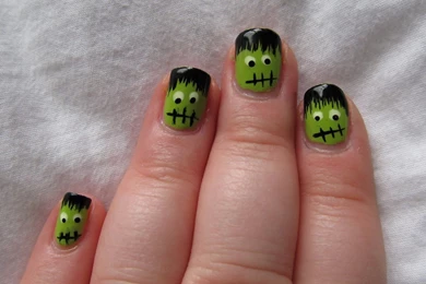 Halloween Nail Art   Nails Pics