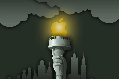 Awesome Big Apple iPad Wallpapers   Design News