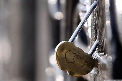 Heart Lock HD Desktop Wallpapers : High Definition : Fullscreen ...
