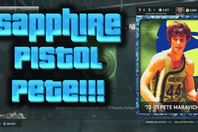 NBA 2K15 MyTeam Sapphire Legend Pack Opening! Sapphire Pistol Pete ...