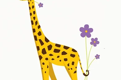 My Grinning Mind: Cute And Funny Giraffe Roller Skating