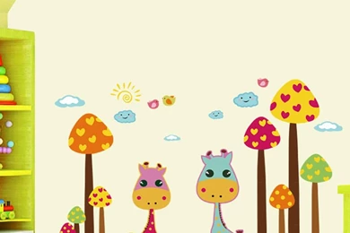 Popular Giraffe Wallpaper Buy Cheap Giraffe Wallpapers Lots From ...