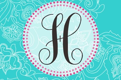 The Pink Elephant: MONOGRAM MADNESS!