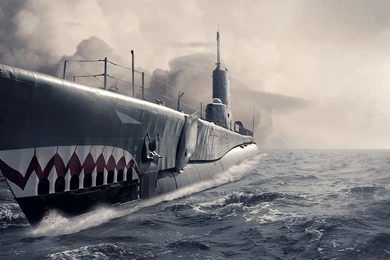 Shark Submarine >> HD Wallpaper, Get It Now!