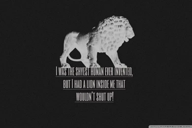 The Lion Inside Of Me 1 HD Desktop Wallpapers : Widescreen : High ...