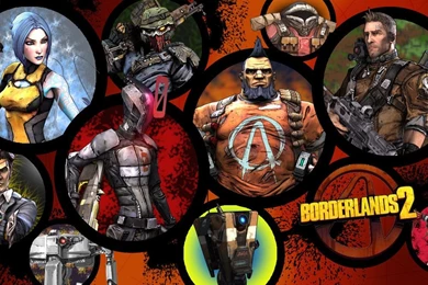 Borderlands 2 Wallpapers   Character Round Up By MattNixon93 On ...